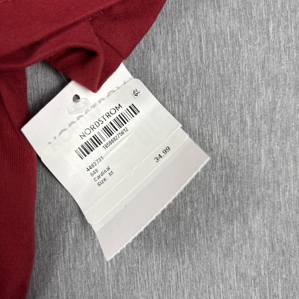 USC Trojans Nike Women's Athletic Dri-FIT Cropped Loose T-Shirt Cardinal - Sz M - Picture 7 of 12